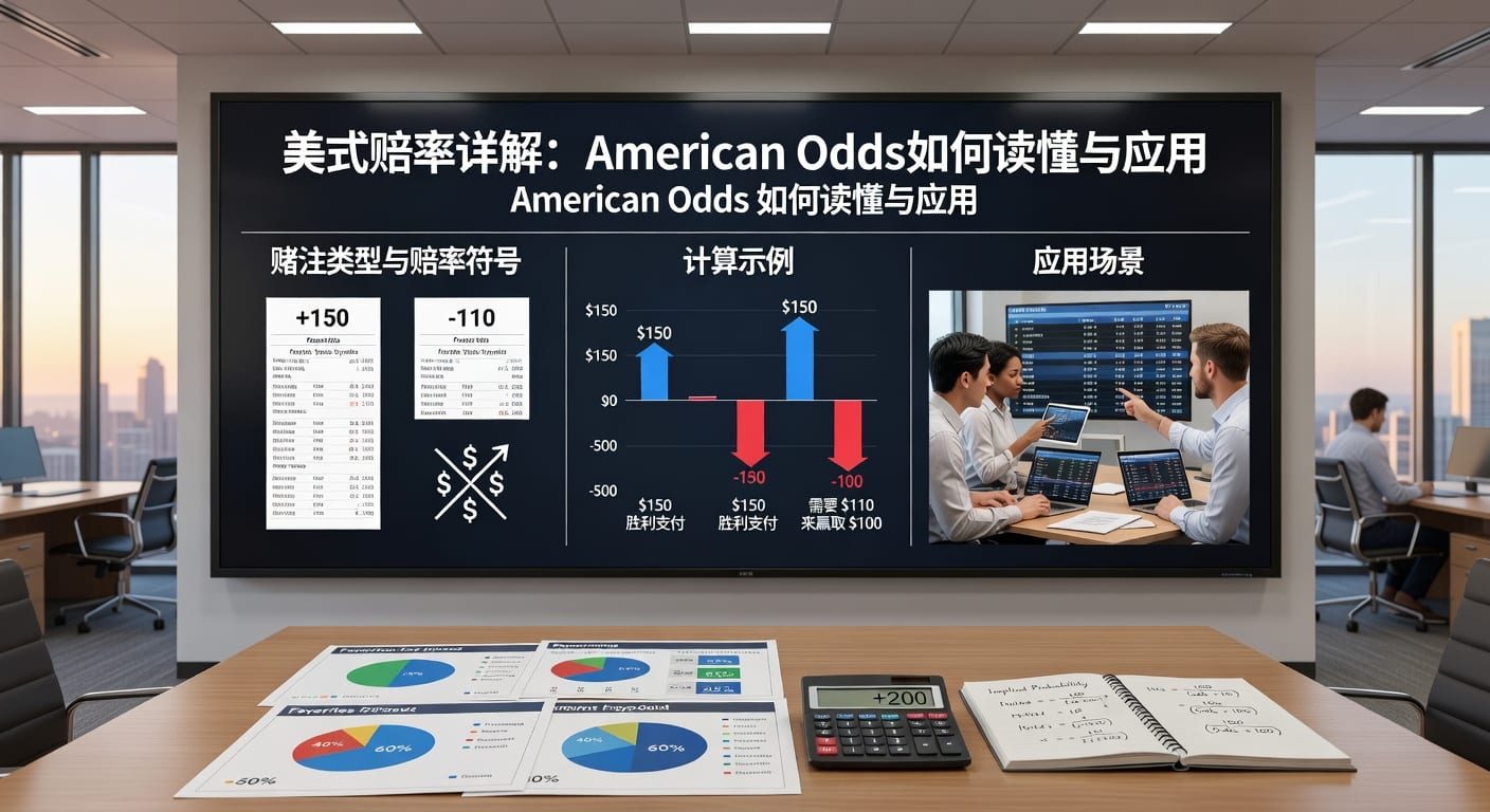美式赔率 (American Odds) 解析：新手入门与策略 | 体育资讯平台