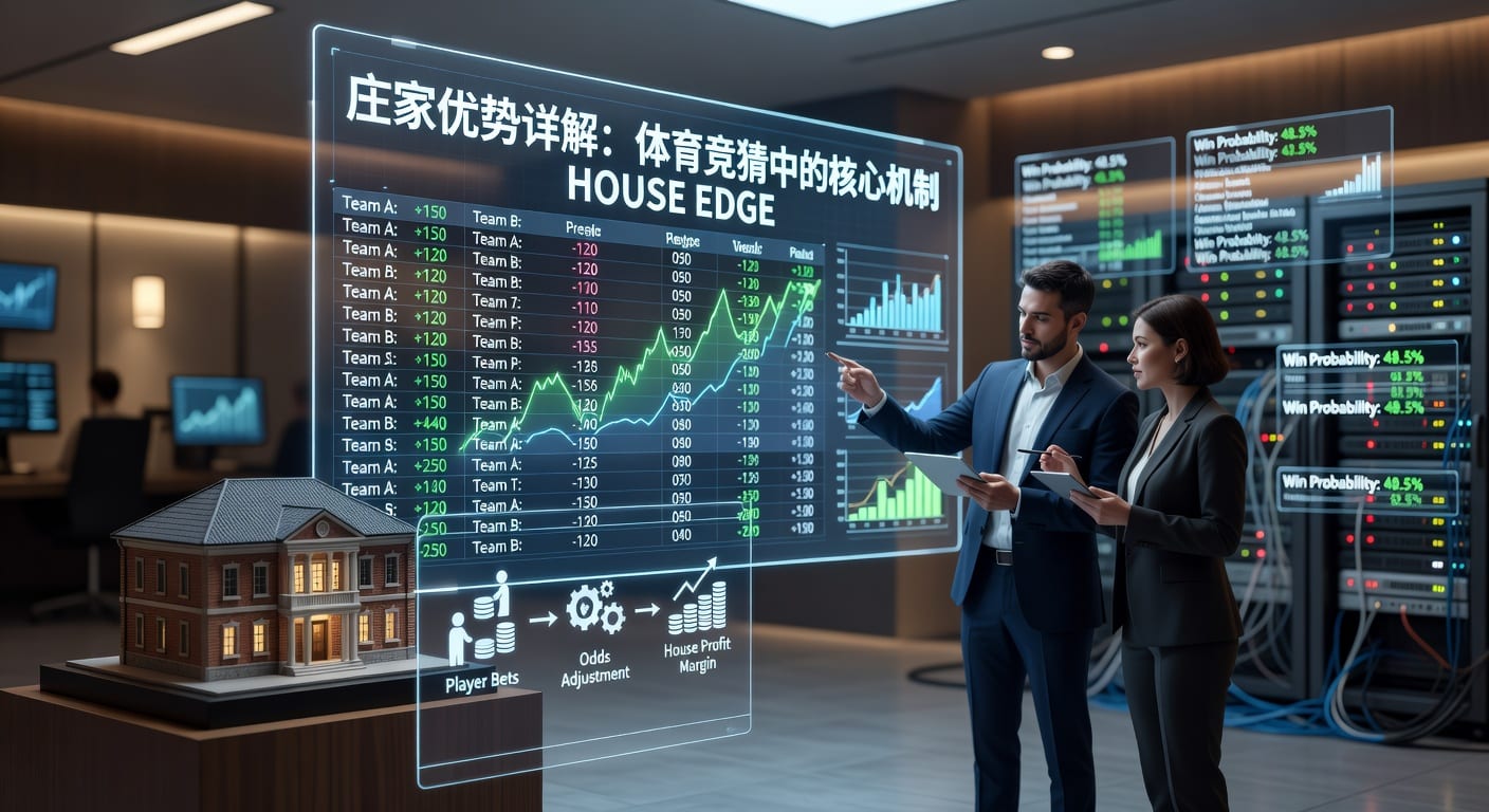 庄家优势House Edge深度解析：体育博彩收益与策略指南