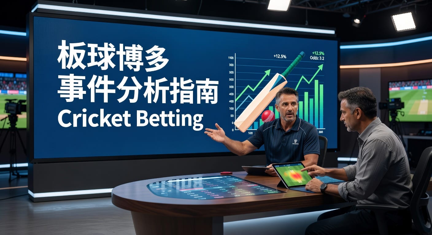板球博彩 (Cricket Betting) 深度解析：新手入门到资深玩家策略指南