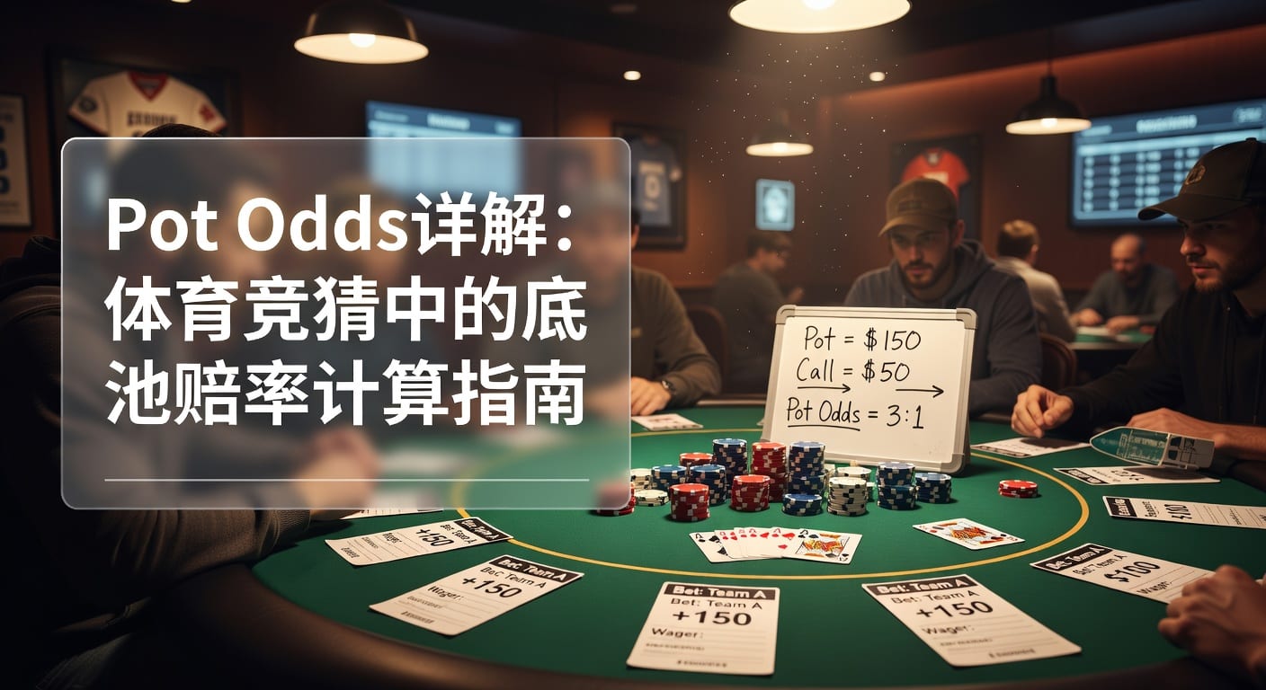 底池赔率 pot odds：计算逻辑与实战判断