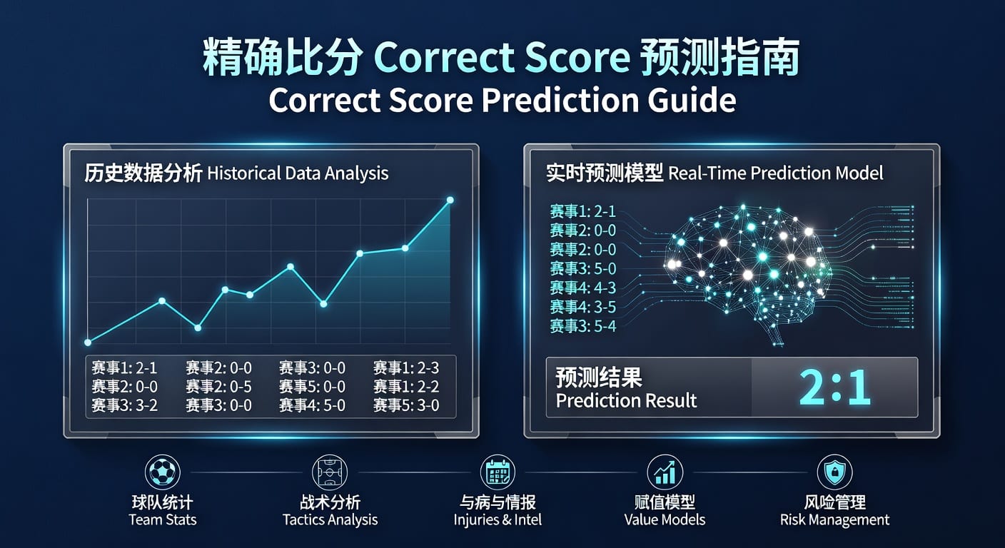 精确比分 correct score：赛前信息与临场节奏框架