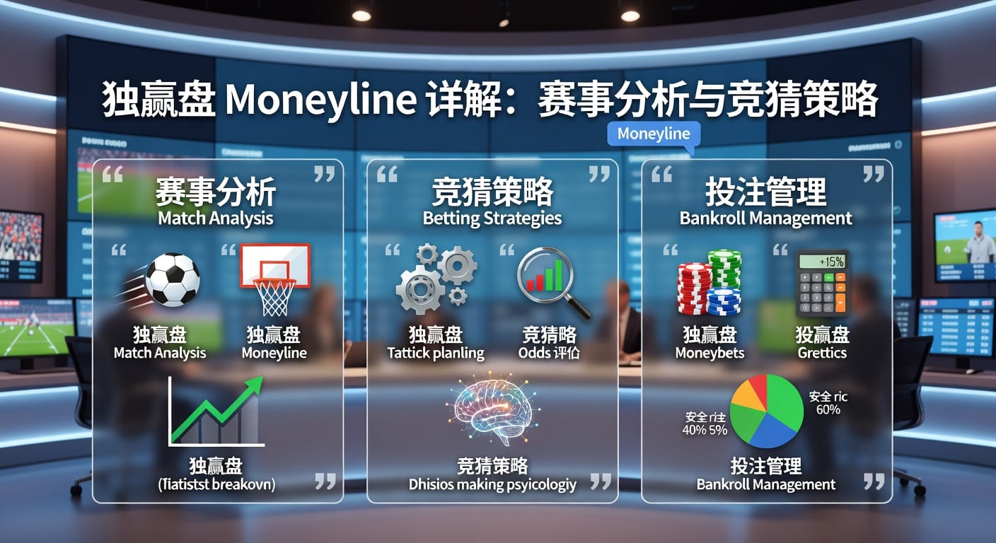 独赢盘 moneyline：2026年实战读懂与使用