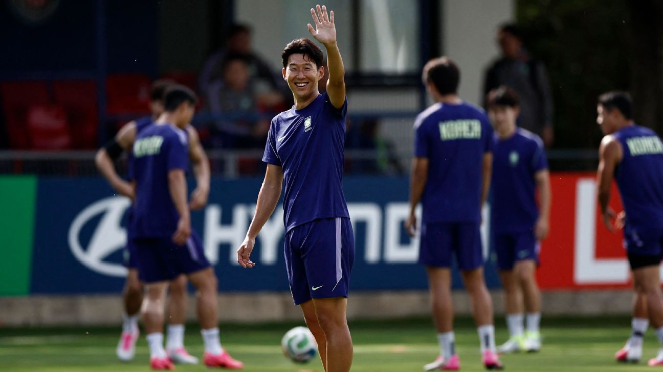 孙兴慜迎来第四届世界杯：韩国家队核心仍像个孩子